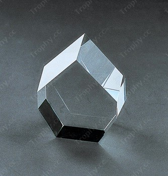 optical crystal trophy award blank