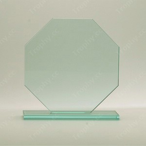 octagonal jade glass frame awards