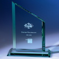 jade glass trophy awards