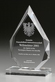 optical crystal trophy award