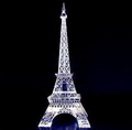 Crystal Glass Eiffel Tower Model