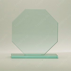 octagonal jade glass frame awards